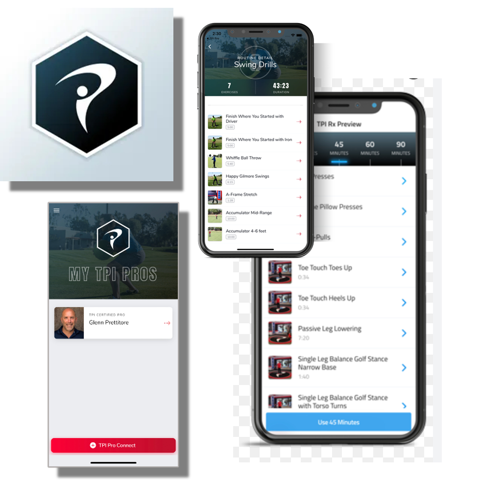 TRG Golf – MyTPI App Image